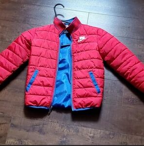 Kids NIKE Red and Blue Jacket SIZE 5 Years/Small    Good Conition